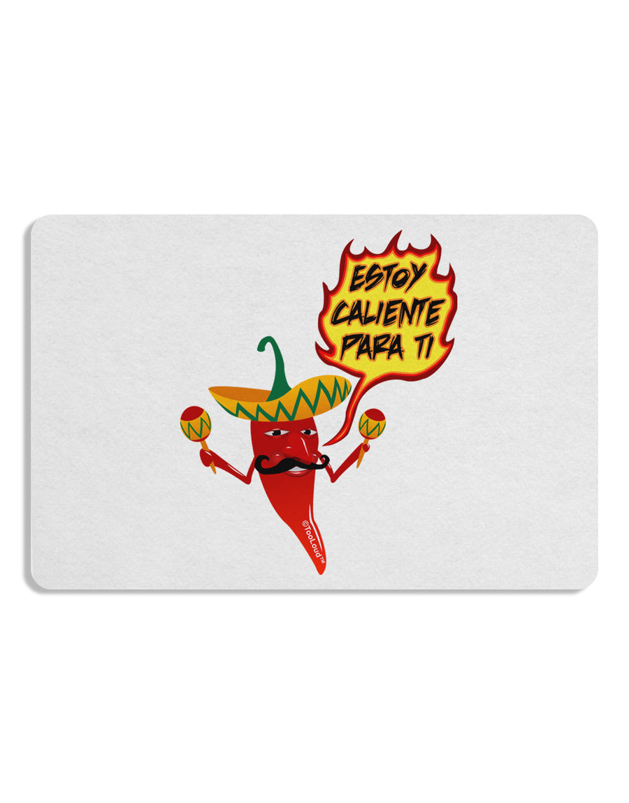 Estoy Caliente Para Ti Placemat Set of 4 Placemats-Placemat-TooLoud-White-Davson Sales