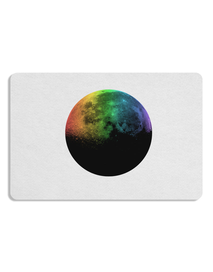 Rainbow Moon Placemat Set of 4 Placemats-Placemat-TooLoud-White-Davson Sales