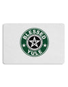 Blessed Yule Emblem Placemat by TooLoud Set of 4 Placemats-Placemat-TooLoud-White-Davson Sales