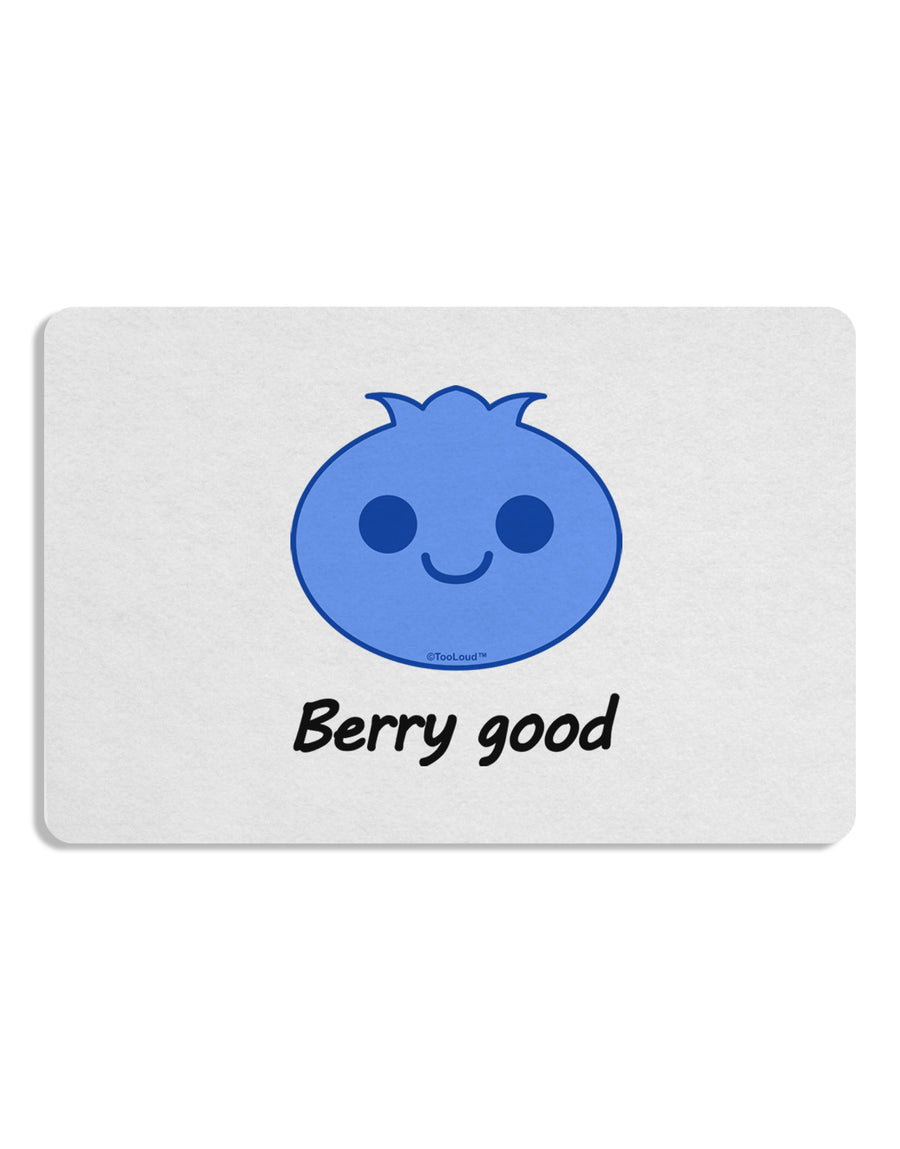 Blueberry - Berry Good 12 x 18 Placemat Set of 4 Placemats-Placemat-TooLoud-White-Davson Sales