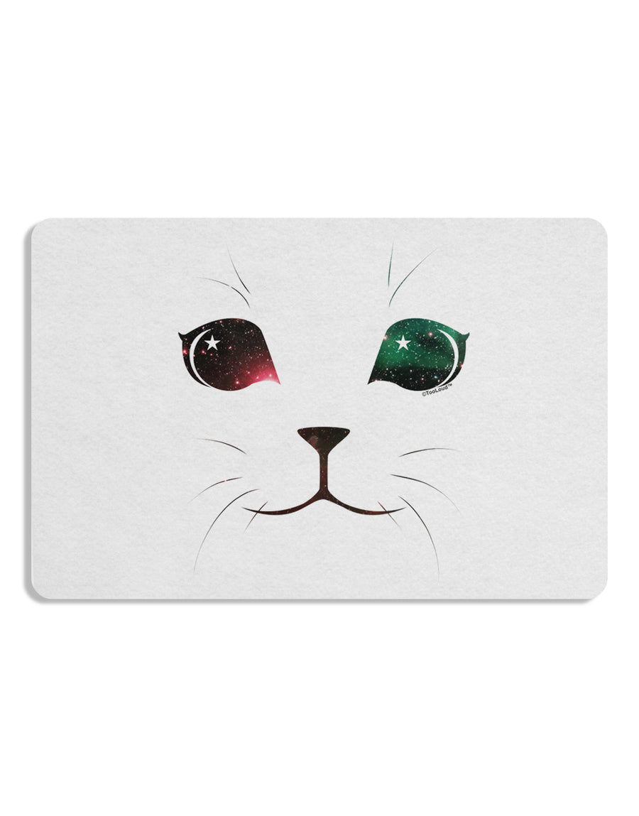 Adorable Space Cat Placemat by TooLoud Set of 4 Placemats-Placemat-TooLoud-White-Davson Sales