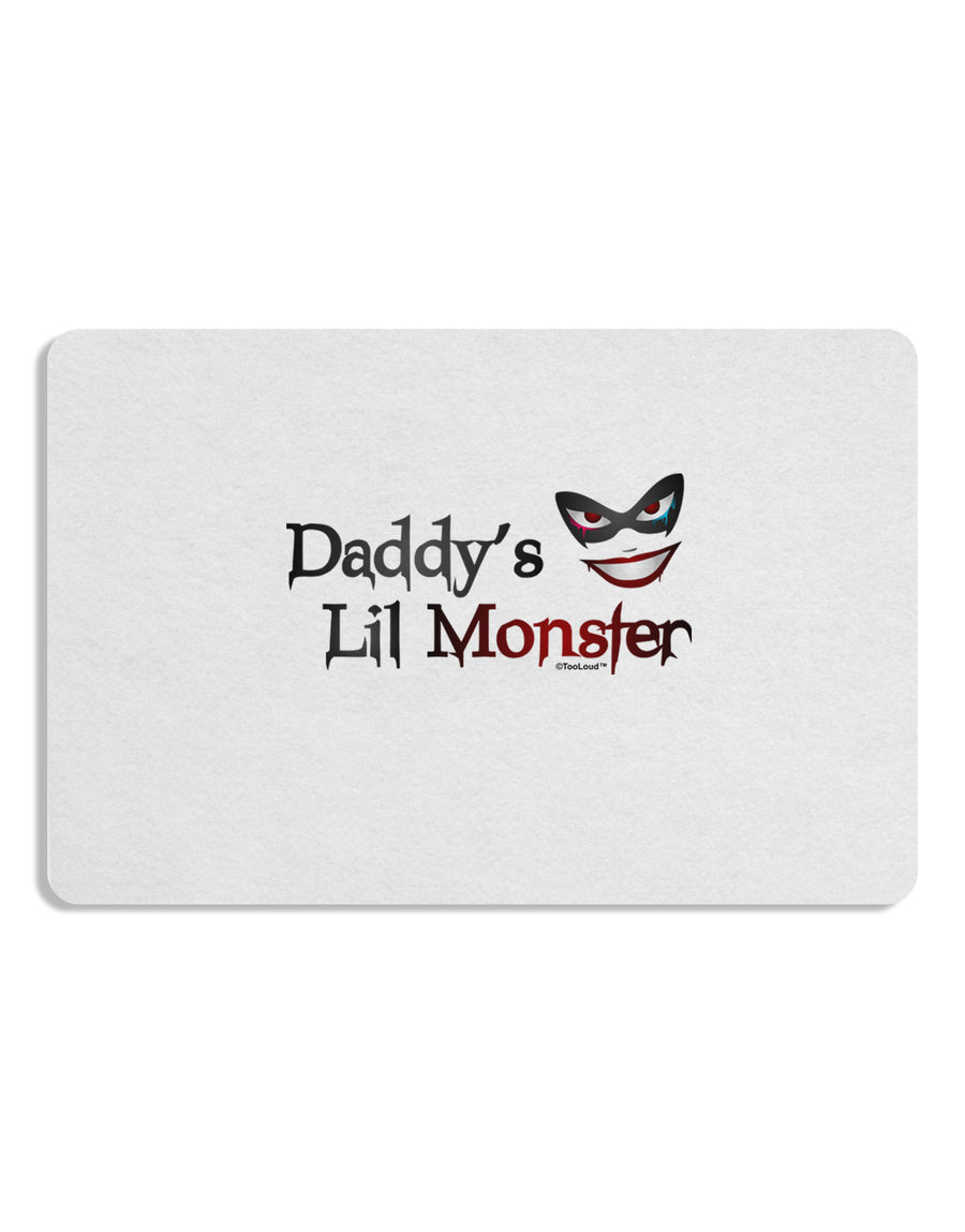 Daddys Lil Monster Placemat Set of 4 Placemats-Placemat-TooLoud-White-Davson Sales