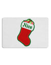 Nice Stocking Cute Christmas 12 x 18 Placemat Set of 4 Placemats-Placemat-TooLoud-White-Davson Sales