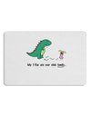 My T-Rex Ate Your Stick Family - Color Placemat by TooLoud Set of 4 Placemats-Placemat-TooLoud-White-Davson Sales