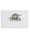 Planet Saturn Text Placemat by TooLoud Set of 4 Placemats-Placemat-TooLoud-White-Davson Sales