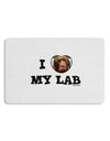 I Heart My Lab Placemat Set of 4 Placemats-Placemat-TooLoud-White-Davson Sales