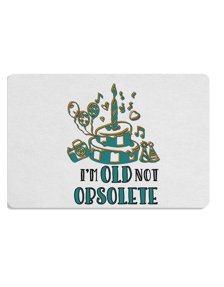 TooLoud Im Old Not Obsolete Placemat Set of 4 Placemats Multi-pack-Placemat-TooLoud-Davson Sales