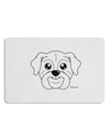 Cute Bulldog - White Placemat by TooLoud Set of 4 Placemats-Placemat-TooLoud-White-Davson Sales