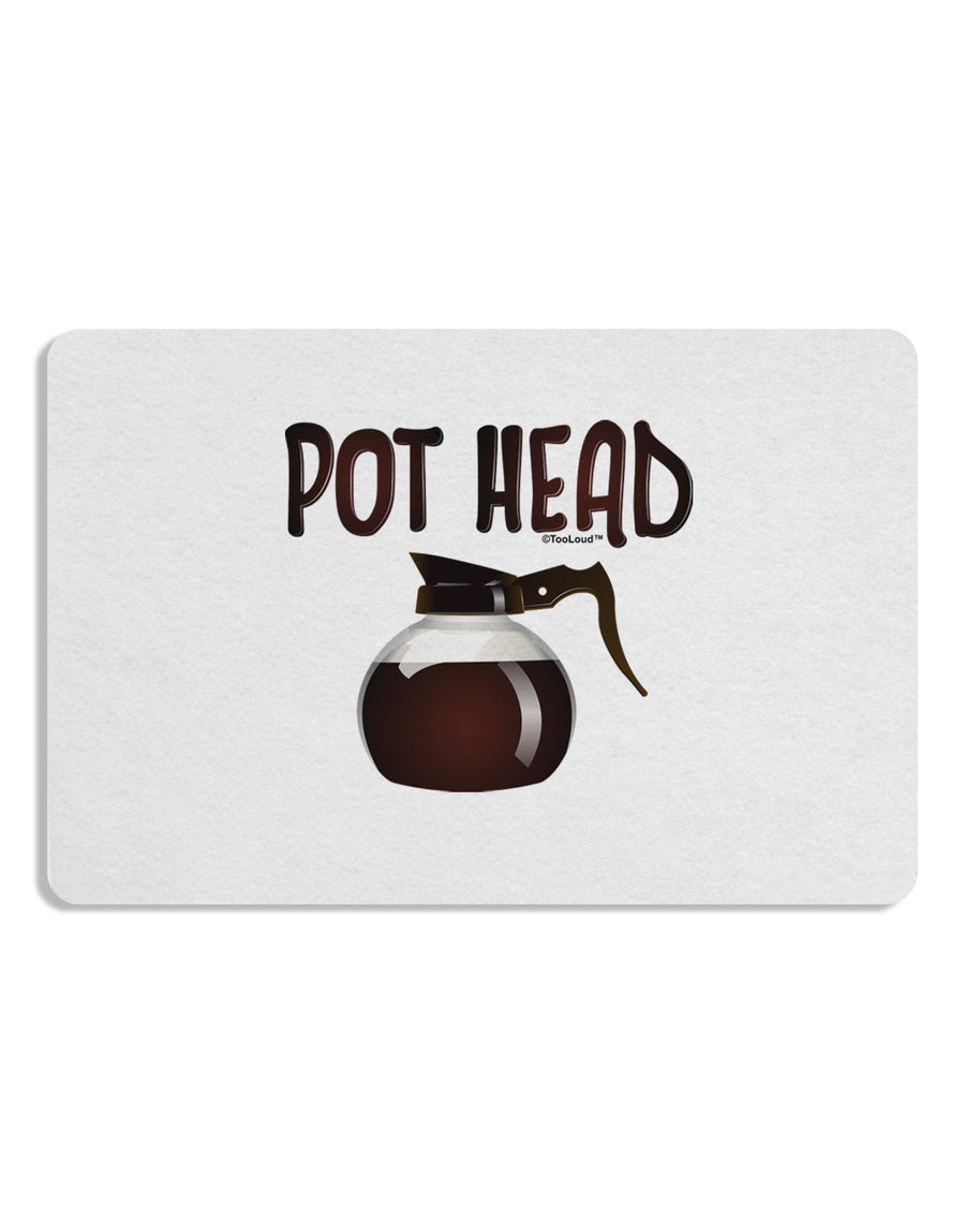 Pot Head - Coffee Placemat Set of 4 Placemats-Placemat-TooLoud-White-Davson Sales