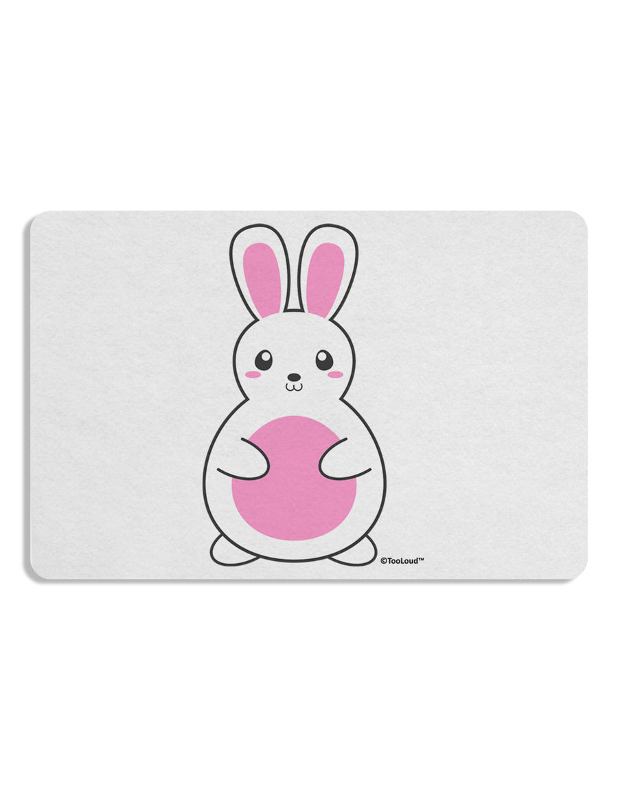 Cute Easter Bunny - Pink Placemat by TooLoud Set of 4 Placemats-Placemat-TooLoud-White-Davson Sales