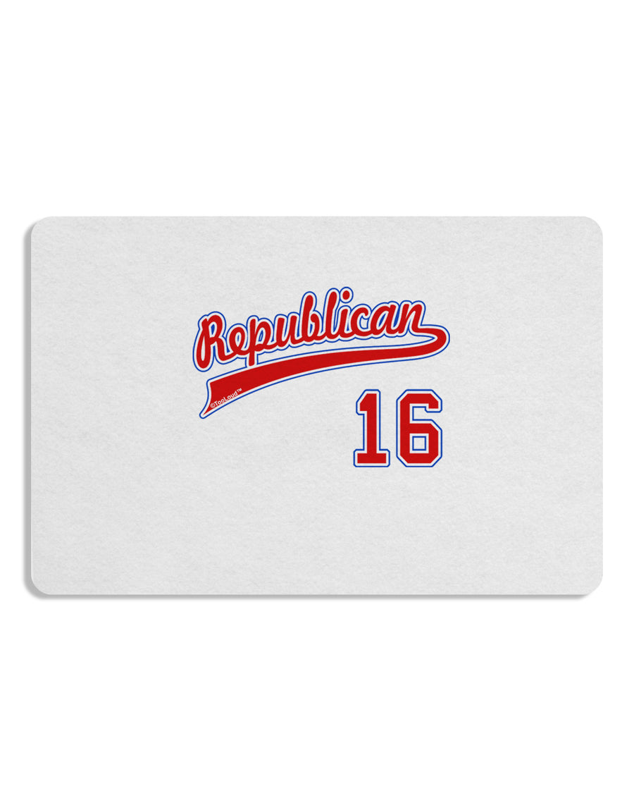 Republican Jersey 16 Placemat Set of 4 Placemats-Placemat-TooLoud-White-Davson Sales