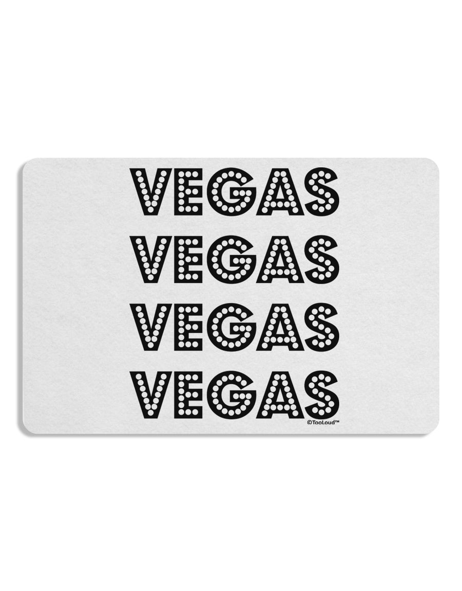 Vegas - Vegas Style Show Lights Placemat by TooLoud Set of 4 Placemats-Placemat-TooLoud-White-Davson Sales