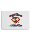 Ironworker - Superpower Placemat Set of 4 Placemats-Placemat-TooLoud-White-Davson Sales