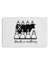 Eight Maids A Milking Text Placemat Set of 4 Placemats-Placemat-TooLoud-White-Davson Sales