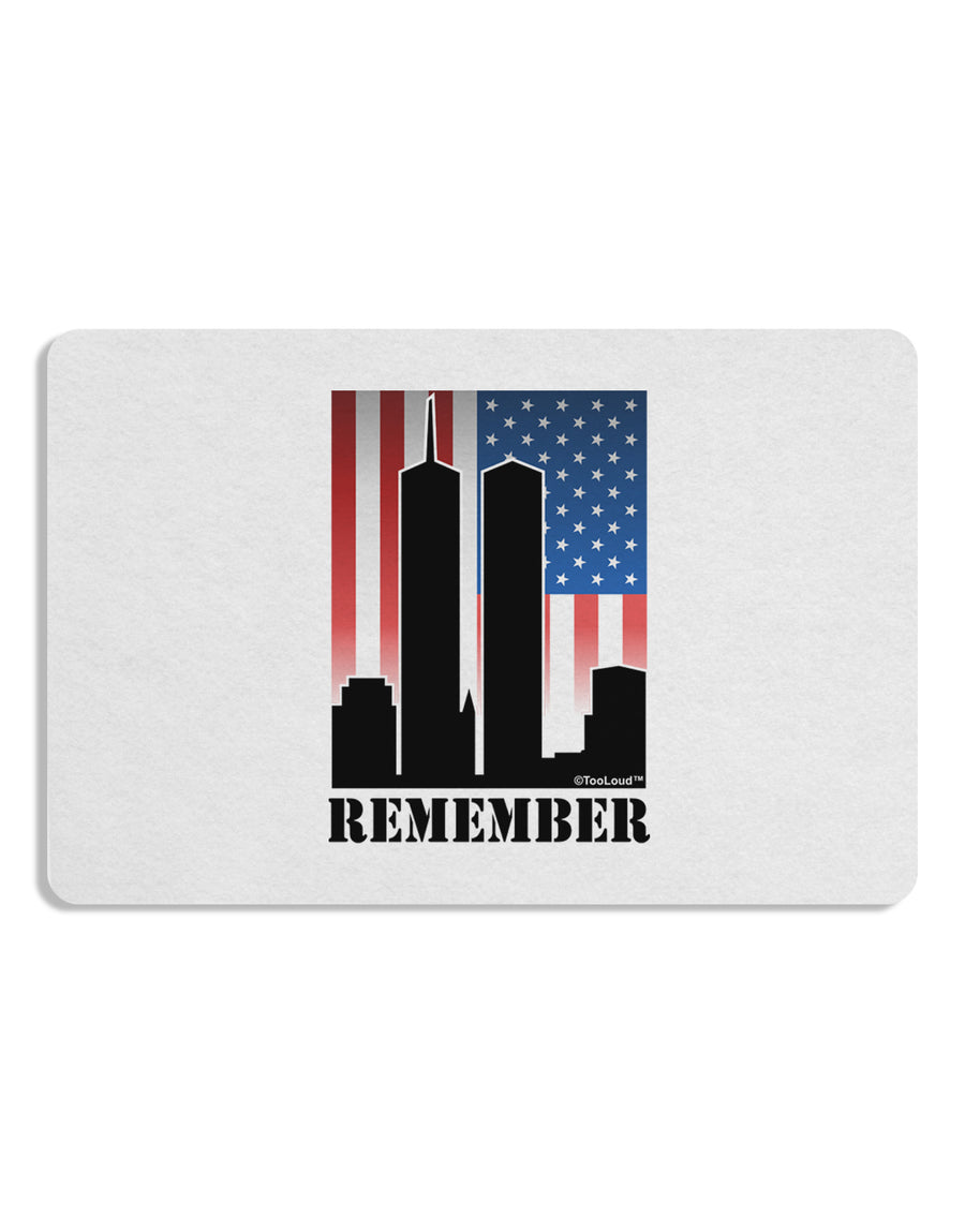 Twin Towers Remember Placemat Set of 4 Placemats-Placemat-TooLoud-White-Davson Sales