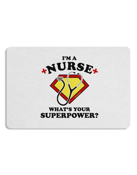 Nurse - Superpower Placemat Set of 4 Placemats-Placemat-TooLoud-White-Davson Sales