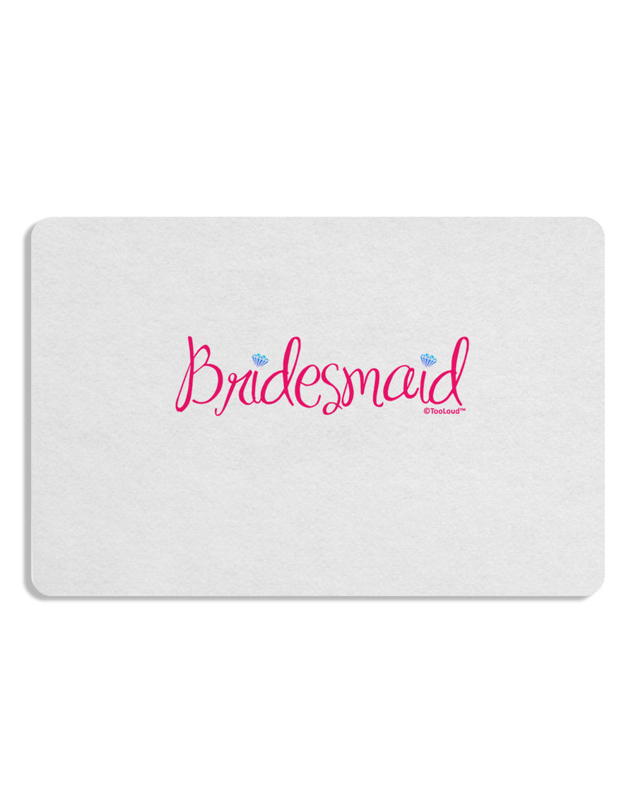 Bridesmaid Design - Diamonds - Color Placemat Set of 4 Placemats-Placemat-TooLoud-White-Davson Sales