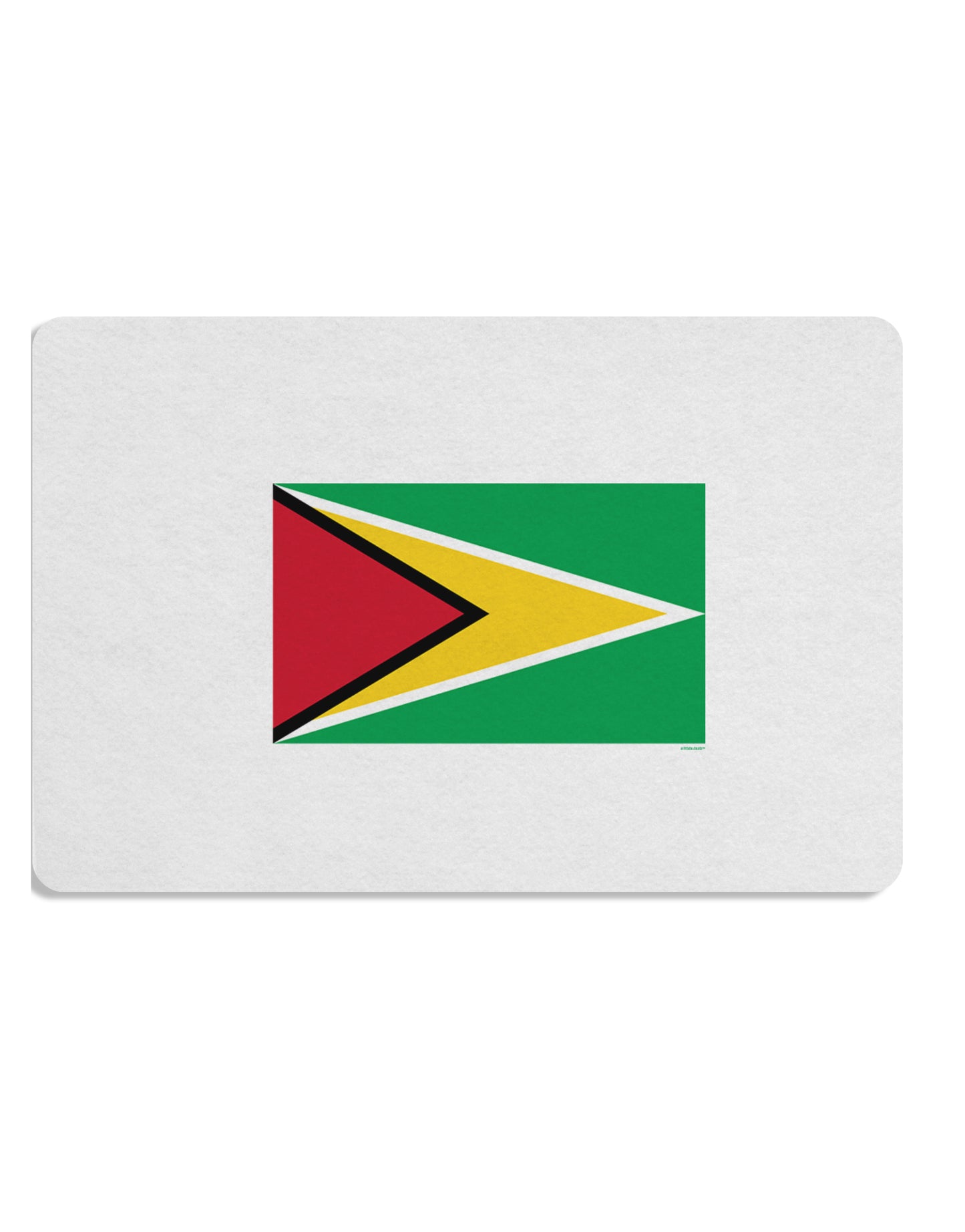 TooLoud Guyana Flag Placemat Set of 4 Placemats Multi-pack-Placemat-TooLoud-Davson Sales