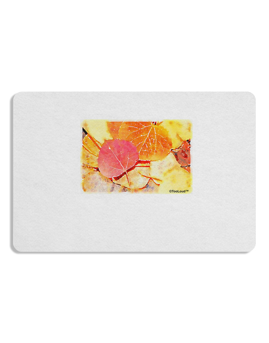 Colorado - Autumn WaterColor Placemat Set of 4 Placemats-Placemat-TooLoud-White-Davson Sales