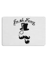 I'm So Fancy - Classy Mustache Placemat Set of 4 Placemats-Placemat-TooLoud-White-Davson Sales