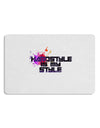 Hardstyle Is My Style Placemat Set of 4 Placemats-Placemat-TooLoud-White-Davson Sales