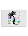 Beach Please - Summer Colors with Palm Trees Placemat Set of 4 Placemats-Placemat-TooLoud-White-Davson Sales