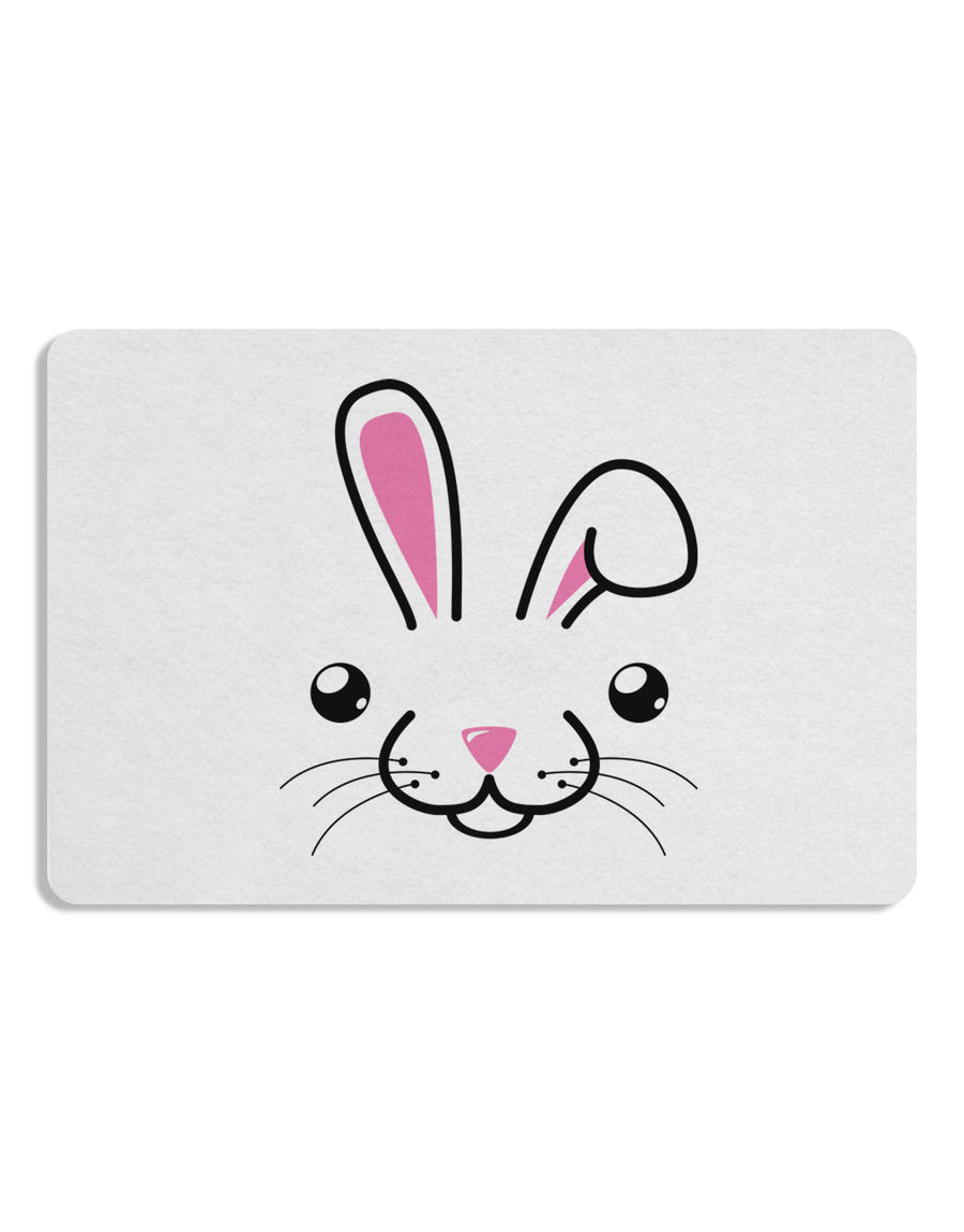 Cute Bunny Face Placemat Set of 4 Placemats-Placemat-TooLoud-White-Davson Sales