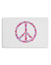 Peace Sign Hearts Placemat Set of 4 Placemats-Placemat-TooLoud-White-Davson Sales