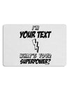 Personalized I'm -Customizable- What's Your Superpower Placemat Set of 4 Placemats-Placemat-TooLoud-White-Davson Sales