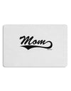 Mom - Sports Tail Script Placemat by TooLoud Set of 4 Placemats-Placemat-TooLoud-White-Davson Sales