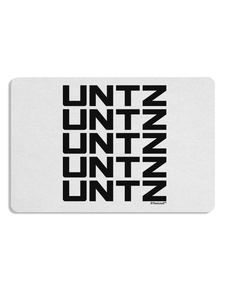 Untz Untz Untz Untz Untz EDM Design Placemat Set of 4 Placemats-Placemat-TooLoud-White-Davson Sales