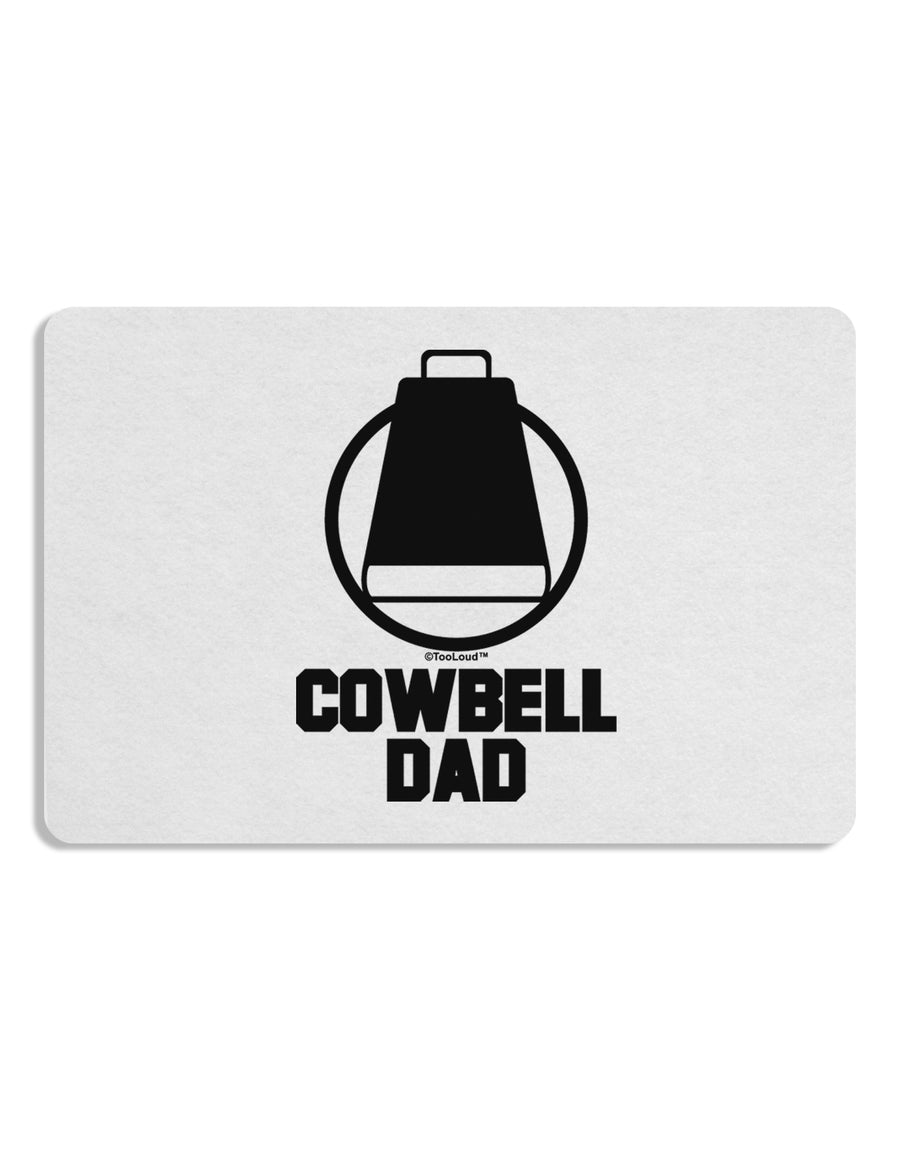 Cowbell Dad Placemat by TooLoud Set of 4 Placemats-Placemat-TooLoud-White-Davson Sales