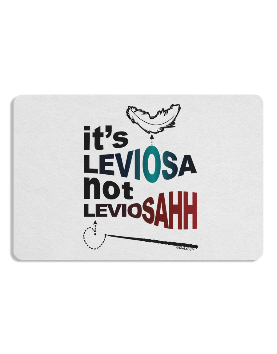 It's LeviOsa not LeviosAHH Placemat Set of 4 Placemats-Placemat-TooLoud-White-Davson Sales