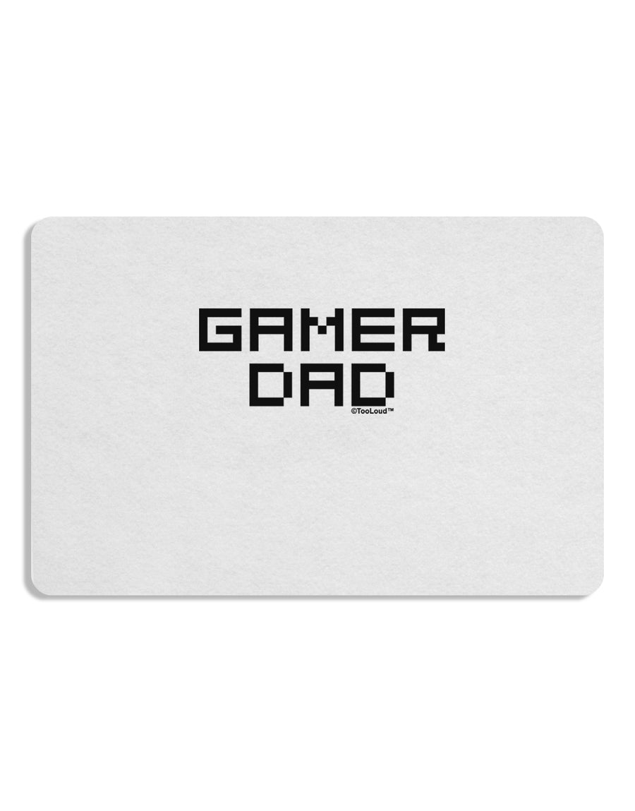 Gamer Dad Placemat by TooLoud Set of 4 Placemats-Placemat-TooLoud-White-Davson Sales