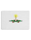 Chirstmas Candle Placemat Set of 4 Placemats-Placemat-TooLoud-White-Davson Sales