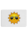 Sun With Sunglasses Placemat by TooLoud Set of 4 Placemats-Placemat-TooLoud-White-Davson Sales