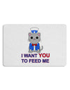 Patriotic Cat I Want You Placemat by TooLoud Set of 4 Placemats-Placemat-TooLoud-White-Davson Sales