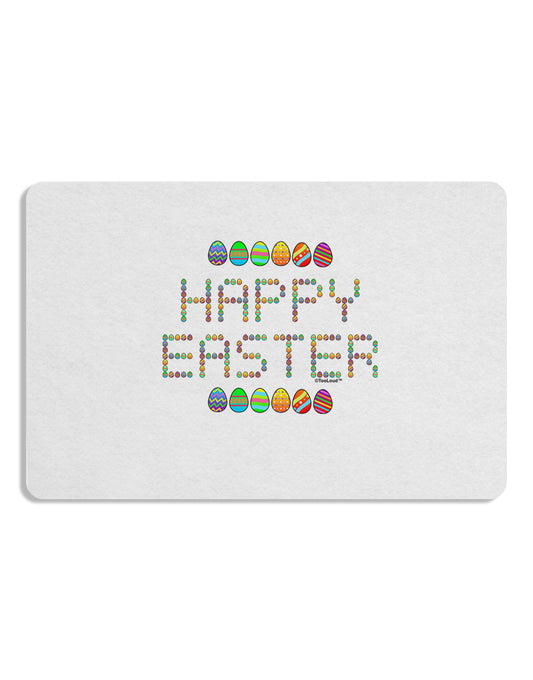 Happy Easter Eggs Placemat Set of 4 Placemats-Placemat-TooLoud-White-Davson Sales