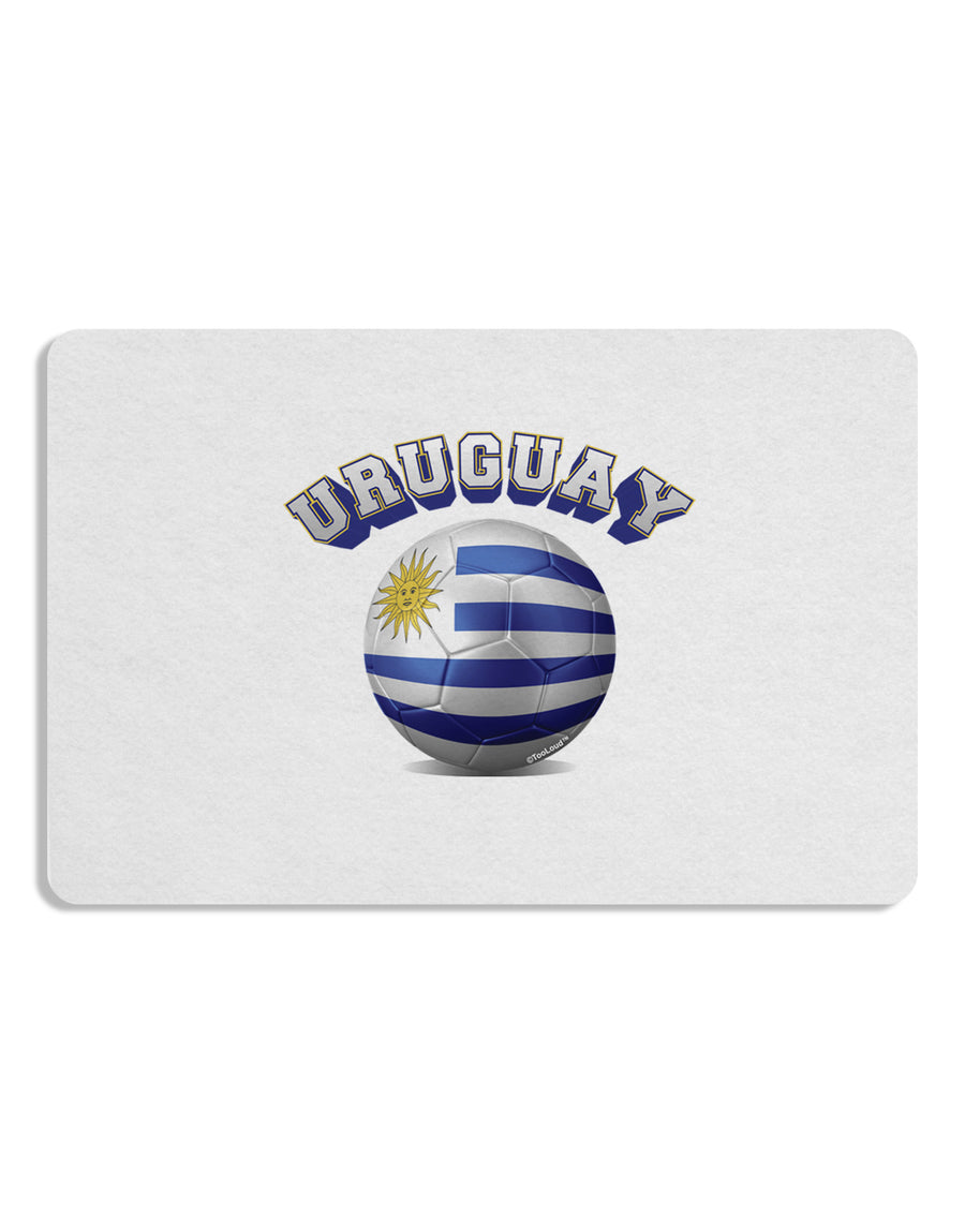 Soccer Ball Flag - Uruguay Placemat Set of 4 Placemats-Placemat-TooLoud-White-Davson Sales