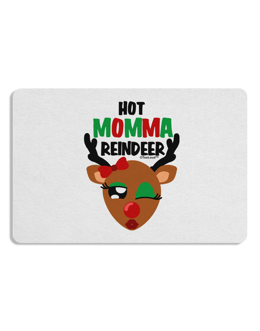 Hot Momma Reindeer Matching Deer Placemat Set of 4 Placemats-Placemat-TooLoud-White-Davson Sales