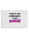 I Don't Get Drunk - Kawaii Placemat Set of 4 Placemats-Placemat-TooLoud-White-Davson Sales