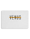 Planet Venus Text Only Placemat by TooLoud Set of 4 Placemats-Placemat-TooLoud-White-Davson Sales