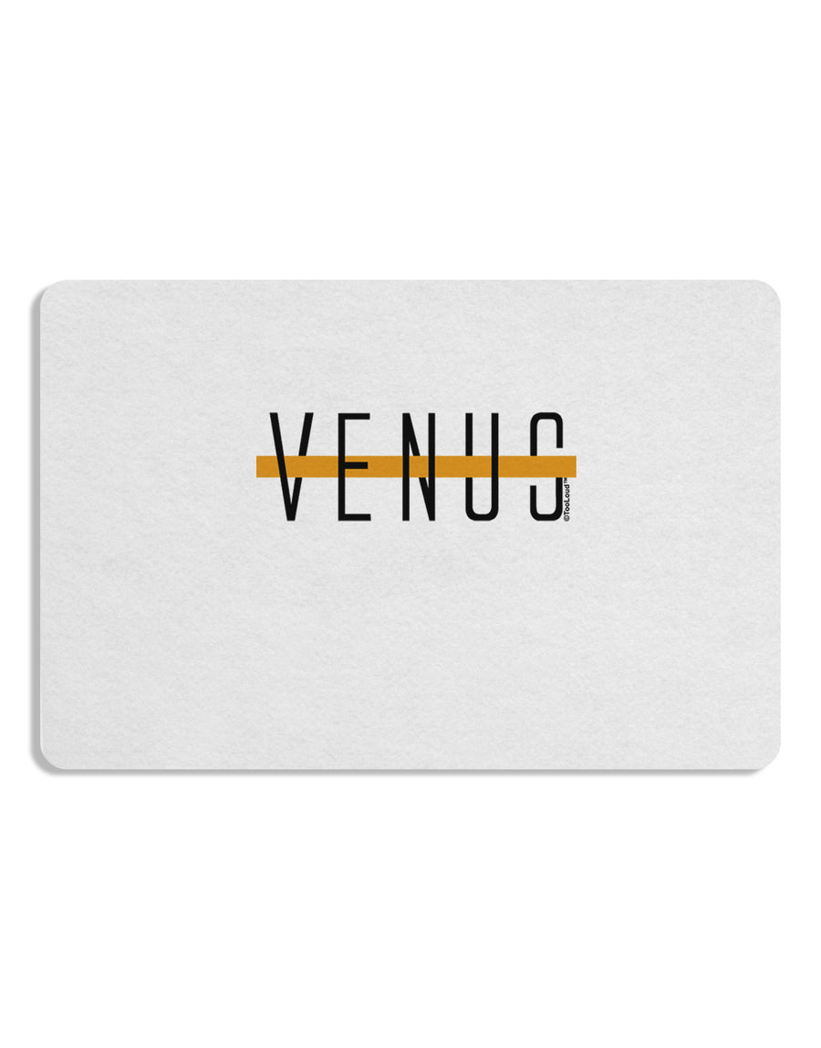 Planet Venus Text Only Placemat by TooLoud Set of 4 Placemats-Placemat-TooLoud-White-Davson Sales