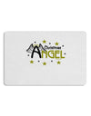 Christmas Angel Text Placemat Set of 4 Placemats-Placemat-TooLoud-White-Davson Sales