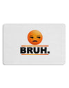 Bruh Emoji Placemat Set of 4 Placemats-Placemat-TooLoud-White-Davson Sales