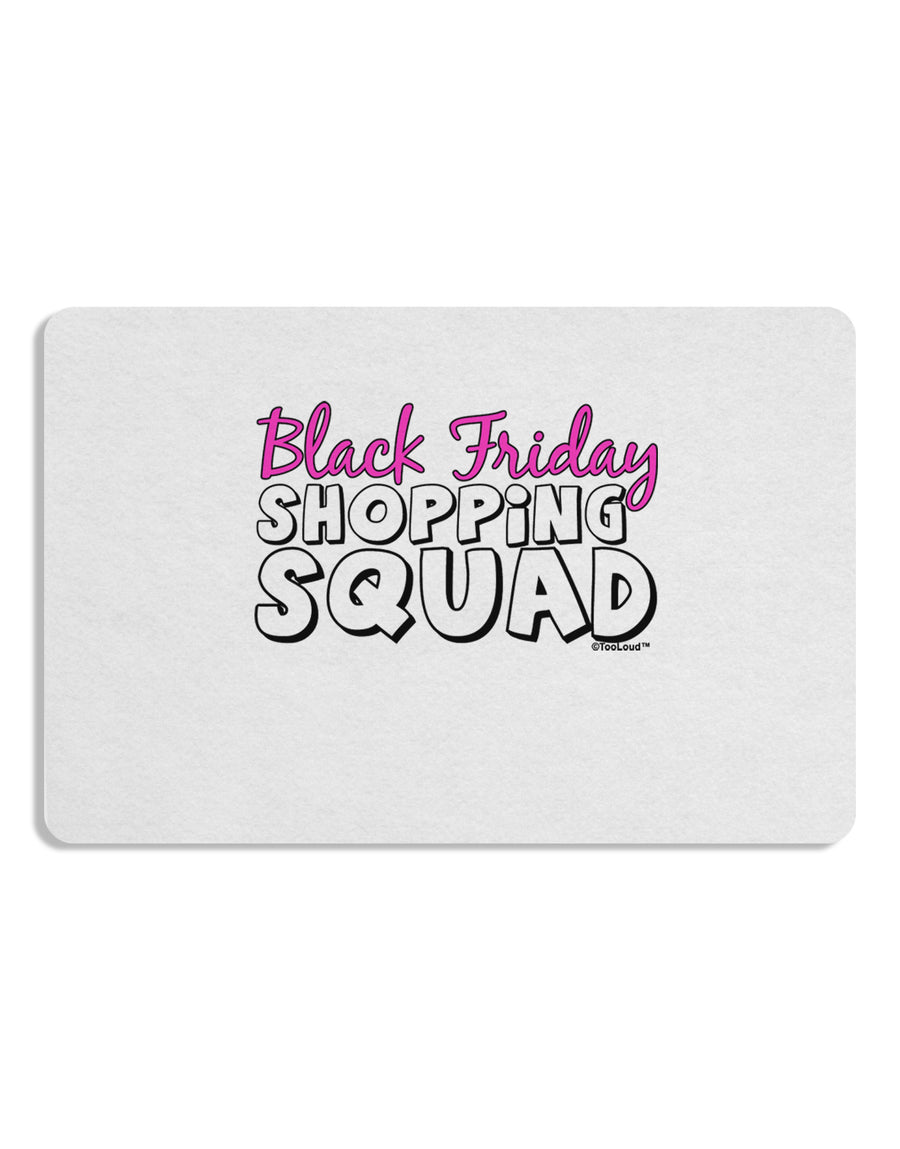 Black Friday Shopping Squad Placemat Set of 4 Placemats-Placemat-TooLoud-White-Davson Sales