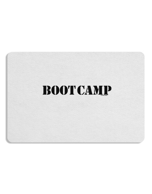 Bootcamp Military Text Placemat Set of 4 Placemats-Placemat-TooLoud-White-Davson Sales