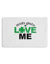 Irish Girls Love Me Placemat Set of 4 Placemats-Placemat-TooLoud-White-Davson Sales