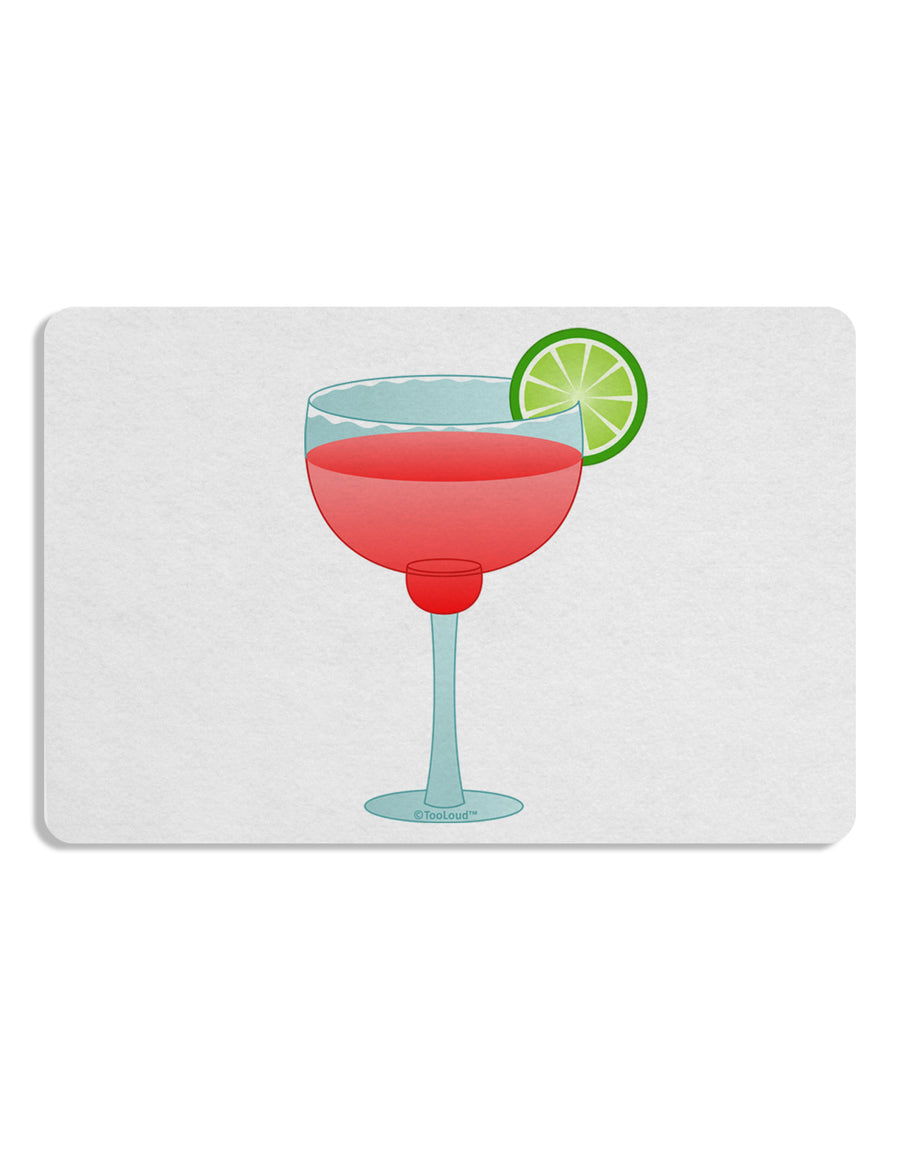 Red Margarita with Lime - Cinco de Mayo Placemat by TooLoud Set of 4 Placemats-Placemat-TooLoud-White-Davson Sales