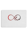 Infinite Love Placemat Set of 4 Placemats-Placemat-TooLoud-White-Davson Sales